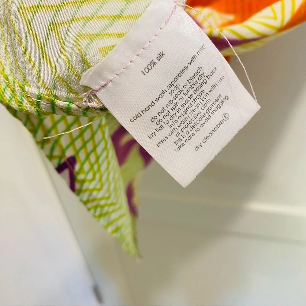 Gorman womens silk dress longline top size 8 multicoloured 100% silk - Picture 3 of 4